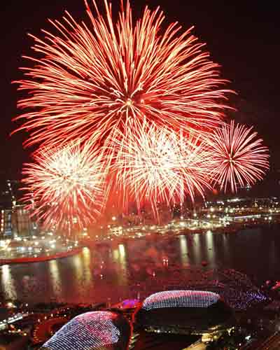 New Year celebrations