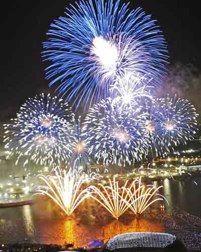 New Year celebrations