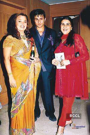 Saif Ali Khan, Amrita Singh, Nina Pillai