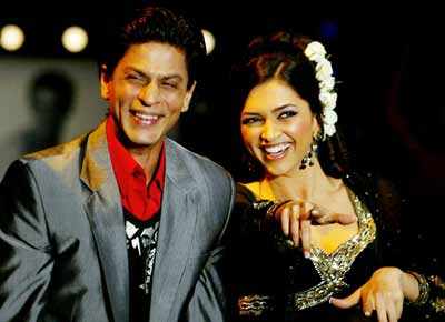 Deepika with Shahrukh