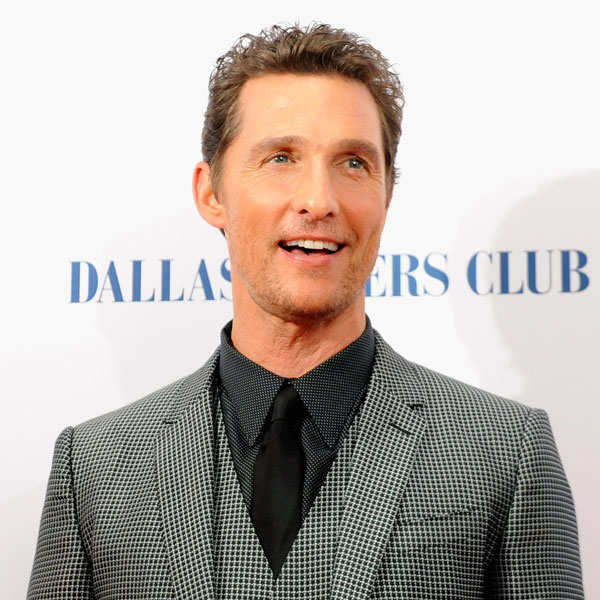 Matthew McConaughey revealed that he lost his virginity at age 15. When ...