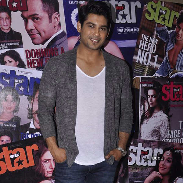 Siddharth unveils mag. cover