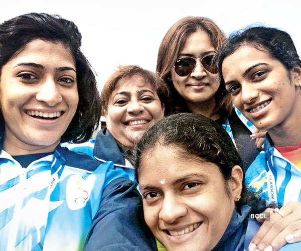 CWG '14: Indian athletes on selfie spree