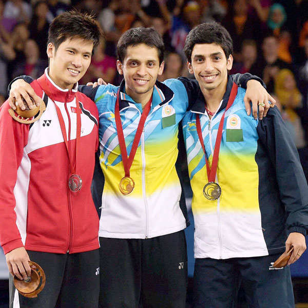 CWG '14: Kashyap wins gold in Badminton 