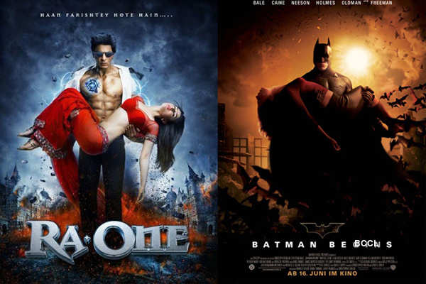 Bollywood film posters that were copied