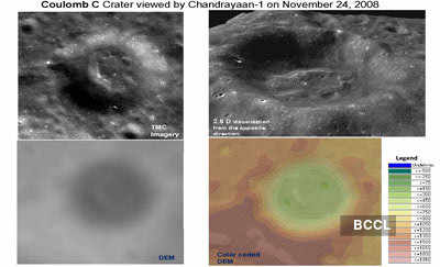 Images from Chandrayaan