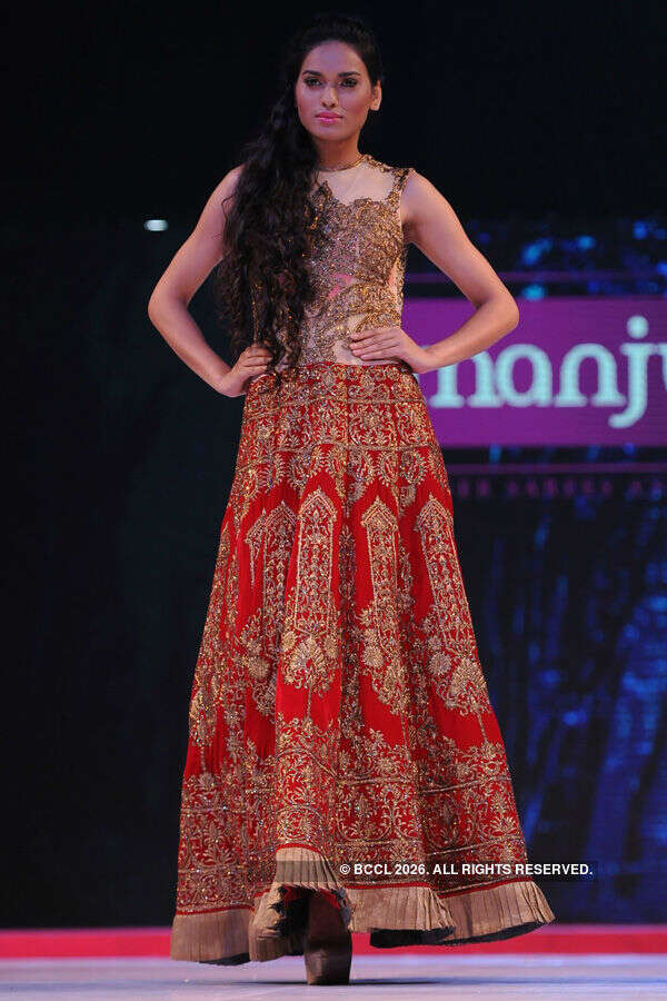 Zareen Khan walks the ramp