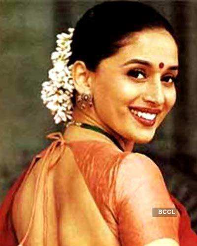 Madhuri: Back-less beauty