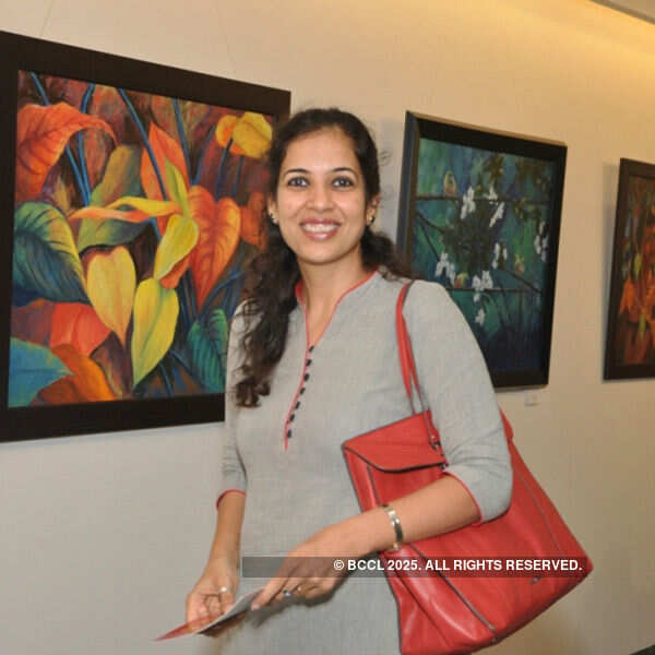 Poorva Nimkar's exhibition in Vadodara
