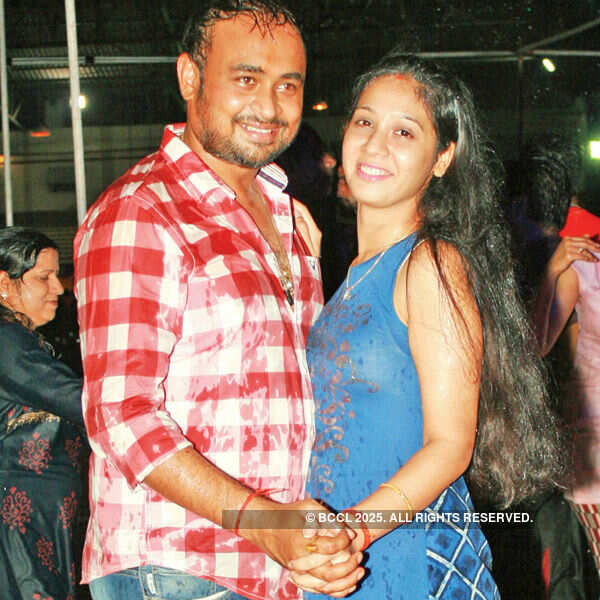 Rain dance party in Benaras