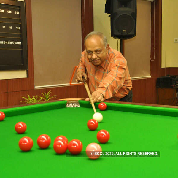 Inauguration of Billiards Room