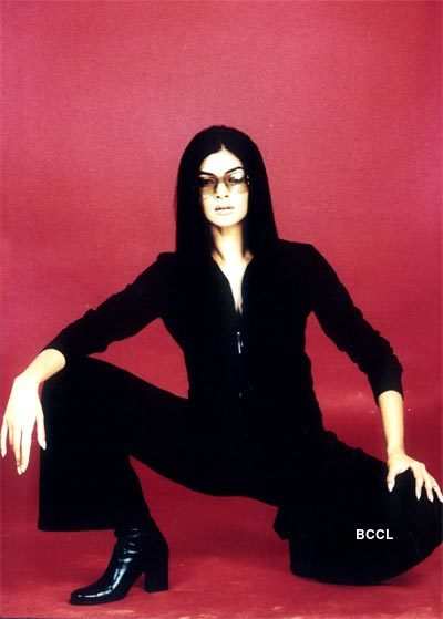 Sushmita: Beauty in black