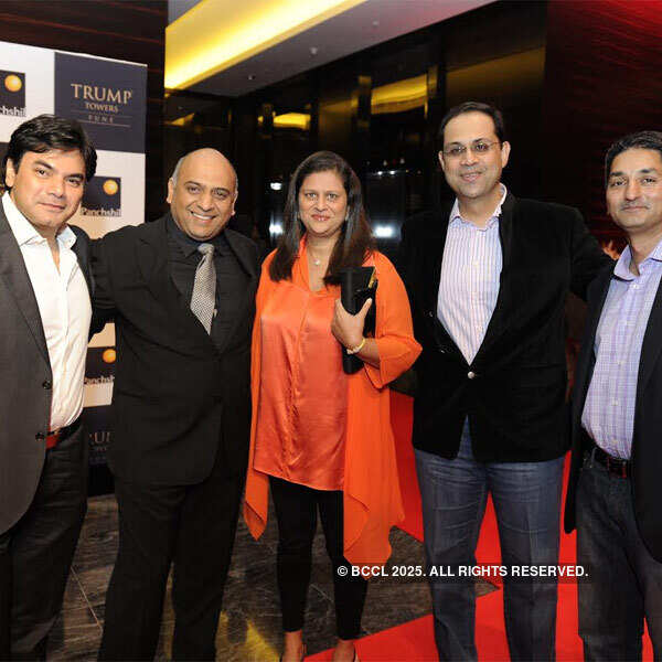 Donald Trump at a dinner party in Pune