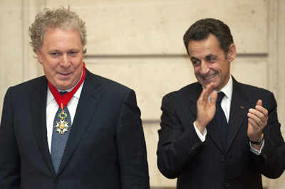 Sarkozy felicitates Jean