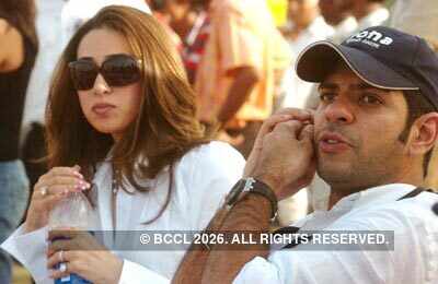 Karisma with Husband