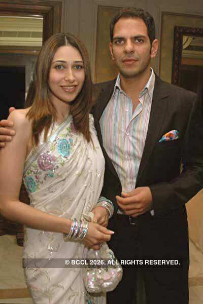 Karisma with Husband