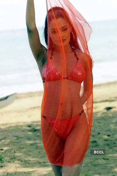 Sexy Bikini Pictures of Celina Jaitly 