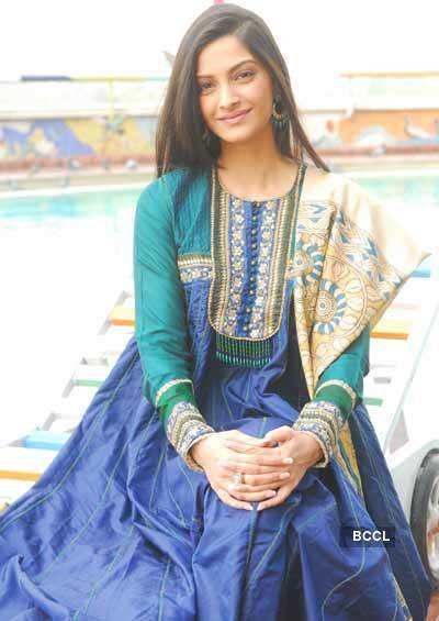 Sonam goes traditional