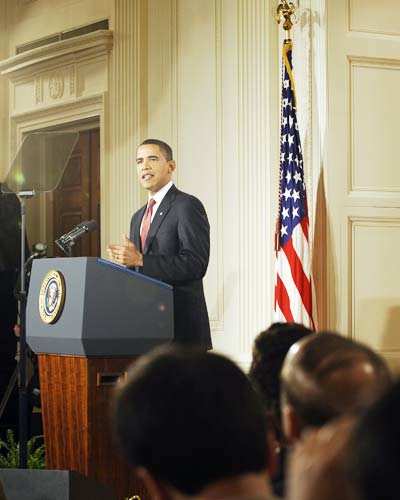 Obama at press meet