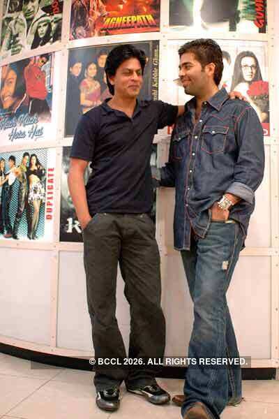 Shah Rukh with Karan