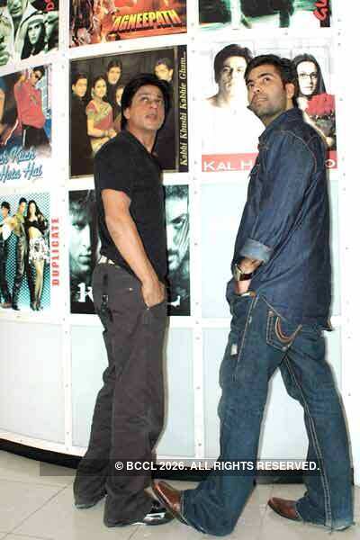Shah Rukh with Karan