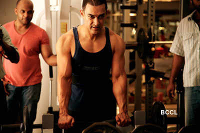 Aamir's work out sessions