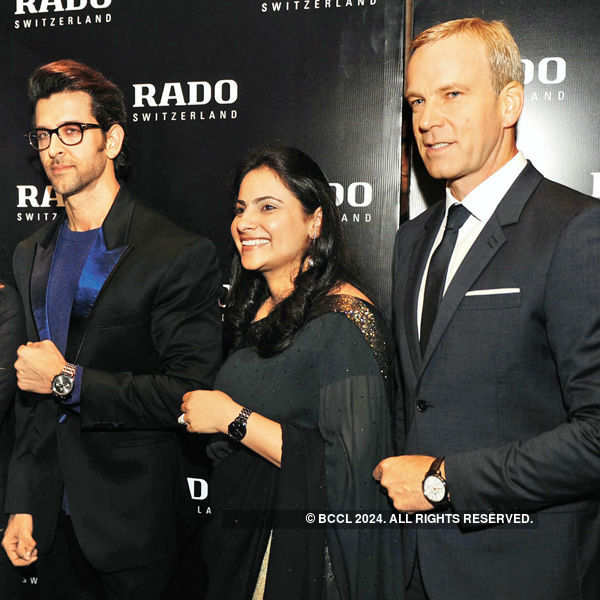 Hrithik @ Watch launch