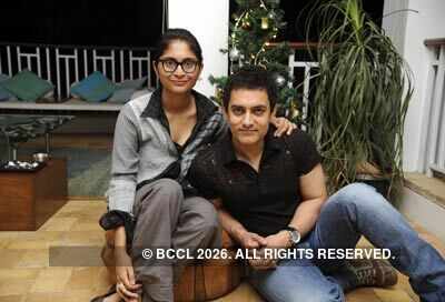 Aamir with Kiran