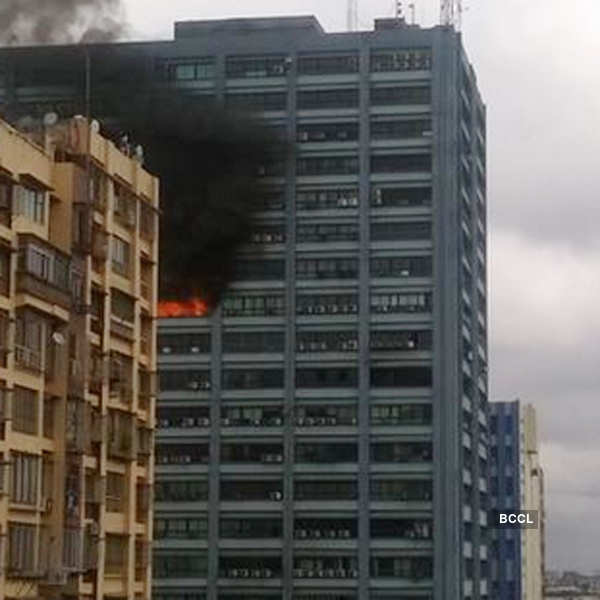 Fire in Kolkata high rise