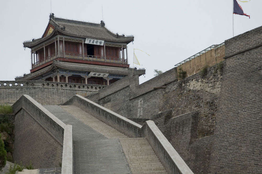 Old Dragon S Head Where The Great Wall Of China Meets The Sea China Times Of India Travel