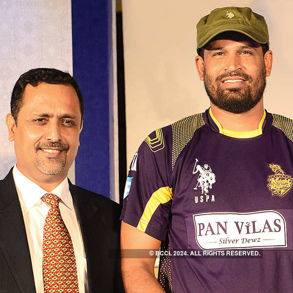 Cricketers at a Delhi event