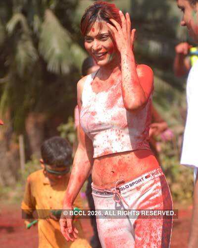 Celebrate Holi celeb way