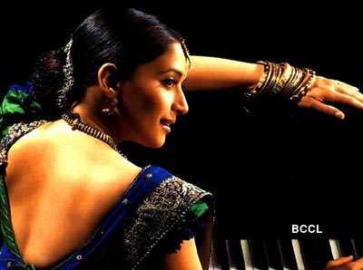 Madhuri: Back-less beauty