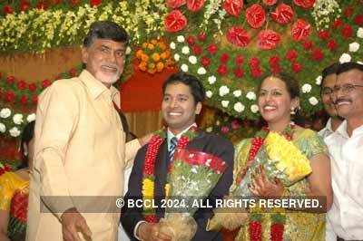 Wedding recep: Bindhu-Jwala