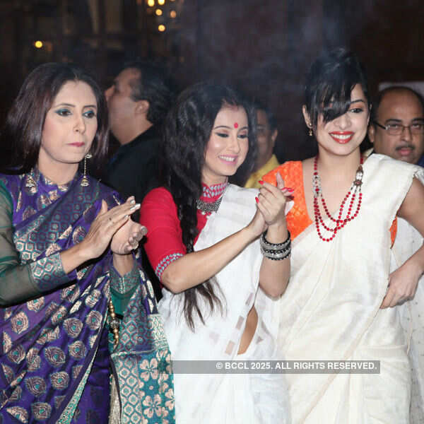 Celebs @ Dhak Mahotsav