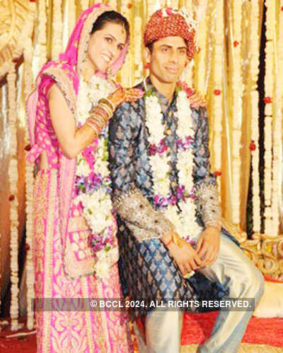 Ashish Nehra's wedding