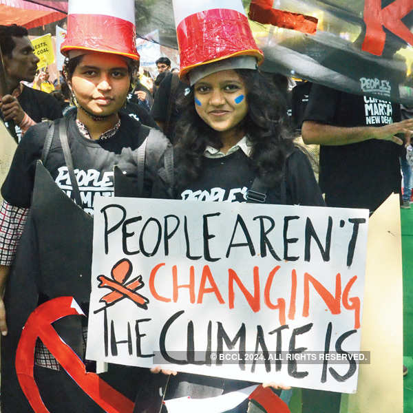 Delhi joins a climate march