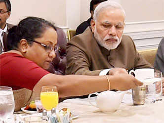 PM Modi did not eat anything, he only had warm water: MEA