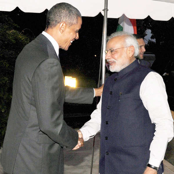 Wonderful meeting Obama, says Modi