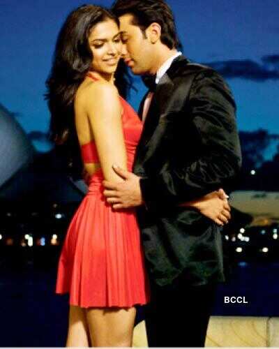 Ranbir with Deepika
