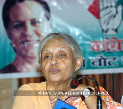 Sheila Dikshit in Patna 