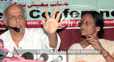 Mahesh Bhatt at a press meet