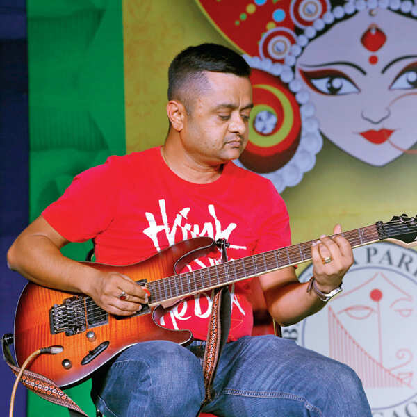 Magic show at Durga Puja
