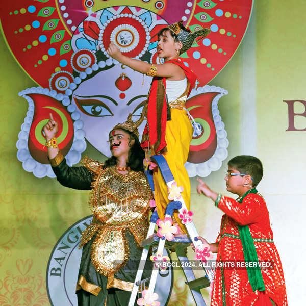 Magic show at Durga Puja