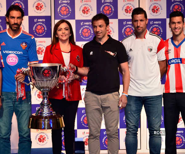Nita Ambani at FC Goa Jersy launch
