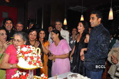 Shammi's 80th b'day party