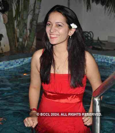 Nupur and Vickram's Pool party