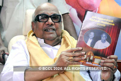 Karunanidhi releases manifesto