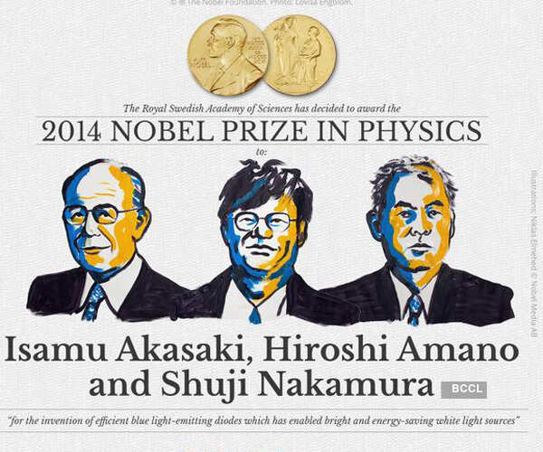 Nobel prize for physics goes to inventors of energy-efficient LED light