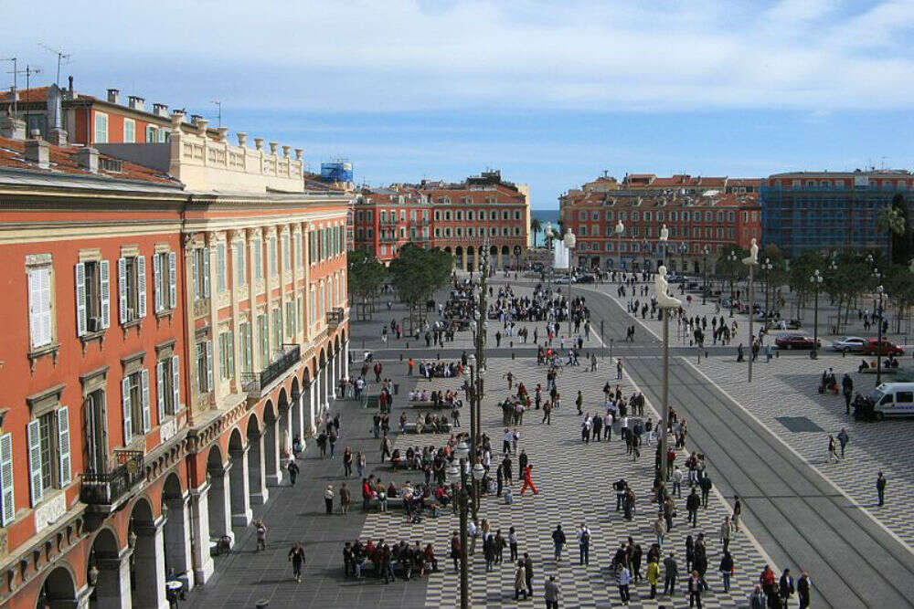Place Masséna and the New Town Place Masséna and the New Town
